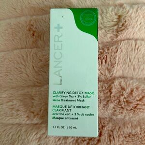 LANCER.Clarifying Detox Mask with Green Tea + 3% Sulfur. AcneTreatment Mask.